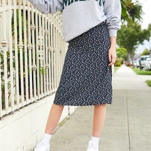 John Galt Floral Phoebe Midi Skirt